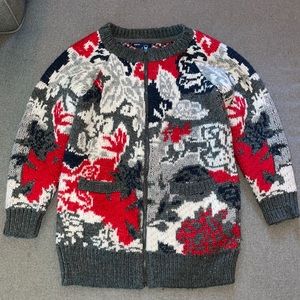 Gap kids sweater coat girls medium